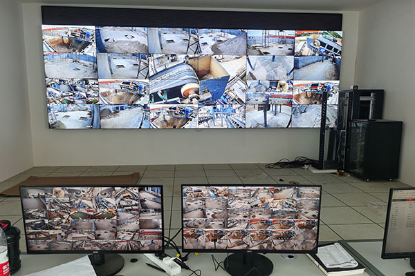 长沙开福区监控中心屏接屏效果2